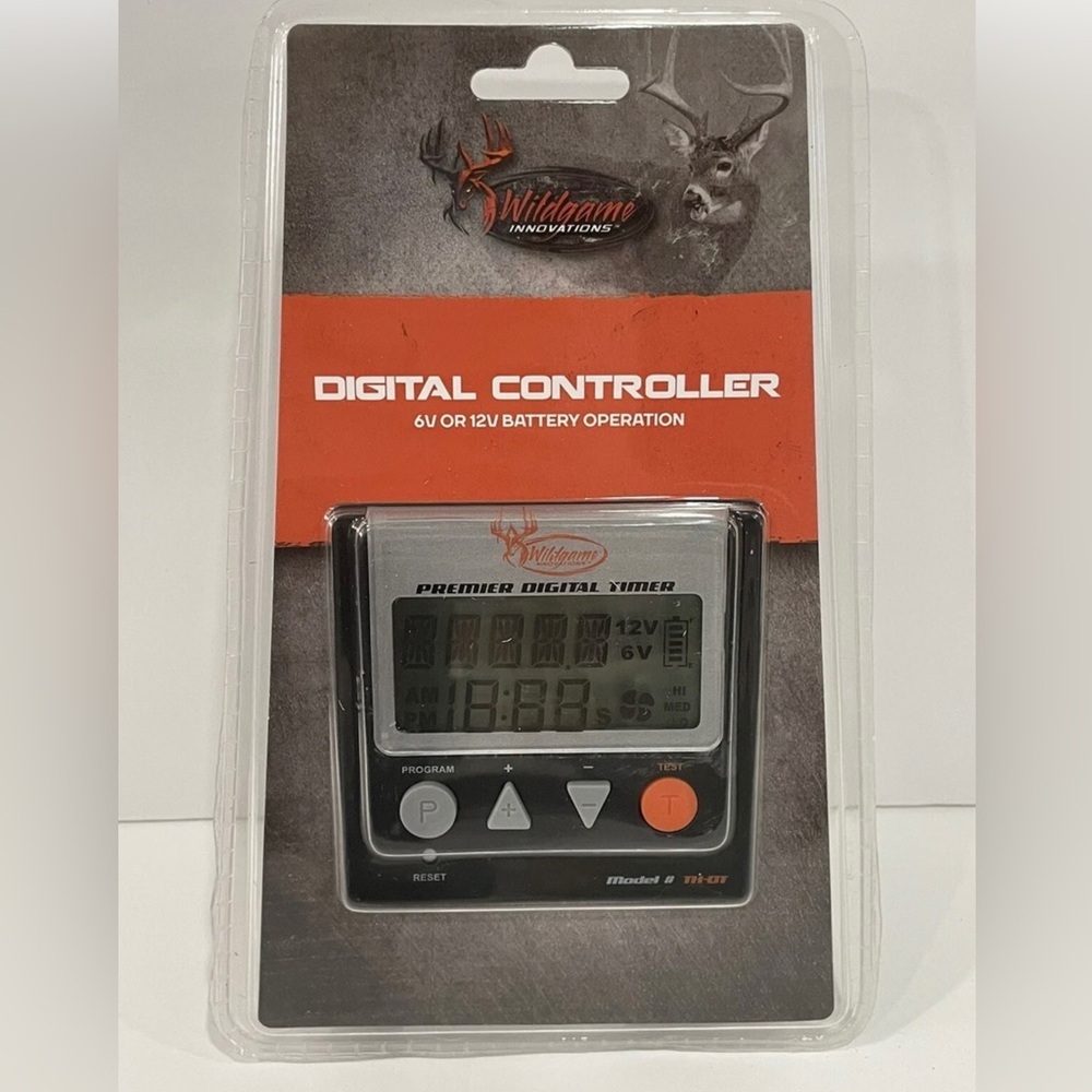 Wildgame Innovations Trophy Hunter Game Feeder Digital Timer Controller TH-DT